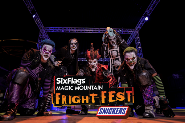 Six Flags Magic Mountain Fright Fest, presented by Snickers