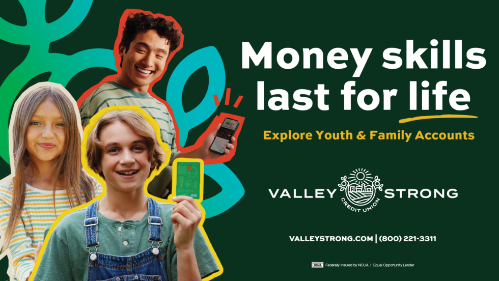 Valley Strong Credit Union Money skills last for life ad